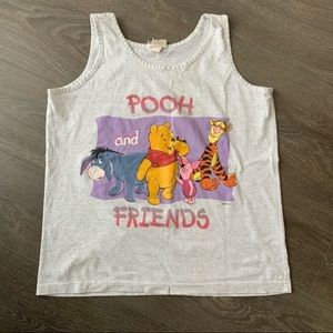⭐️3/$15⭐️ Vintage Winnie the Pooh Tank Top